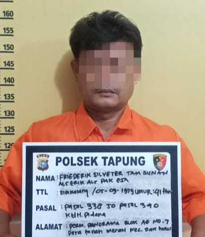 Polsek Tapung Ungkap Misteri Pembunuhan Wanita di Kebun Sawit