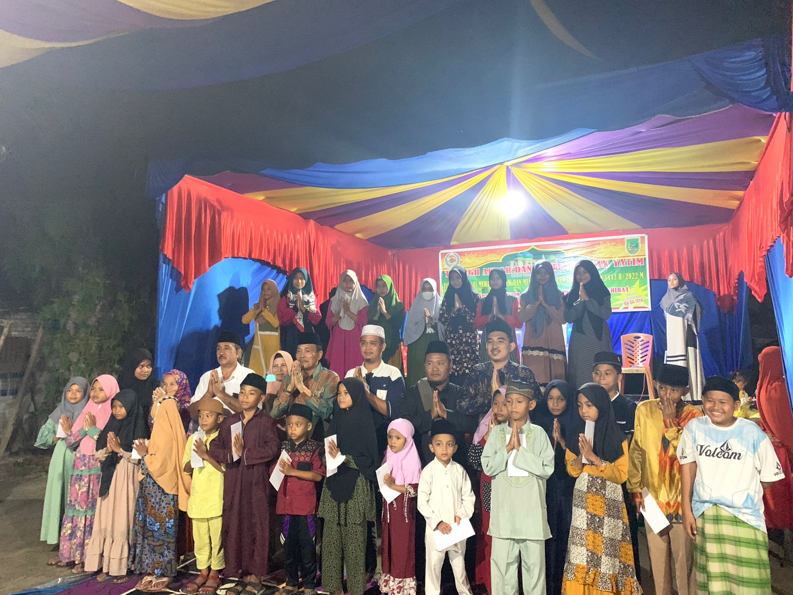 Menyambut Bulan Suci Ramadhan, Lembaga Tepak Sirih Gelar Isra-Mi'raj dan Satunan Anak Yatim