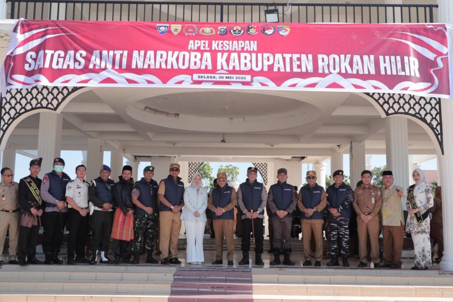 Kapolres Rohil Inisiasi Apel Kesiapan Satgas Anti Narkoba, Perkuat Komitmen Bersama Perangi Narkoba