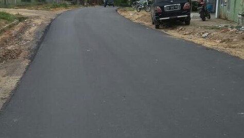 Dinas PUPR Rohil Bantah Proyek Hotmix Jalan Lancang Kuning Asal Jadi