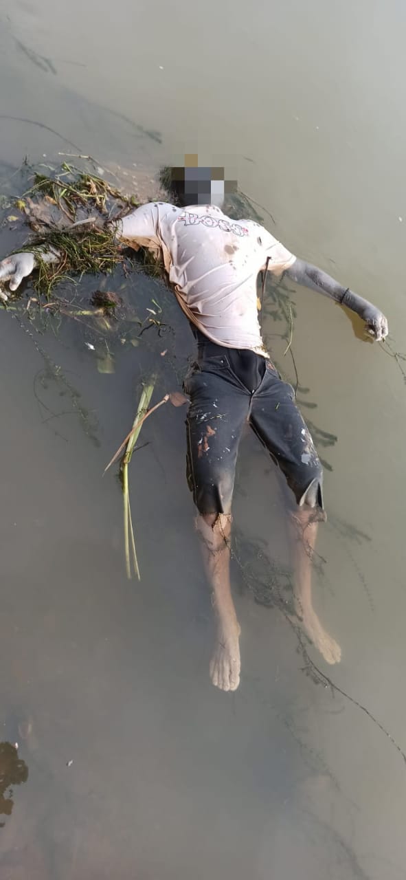 Warga Temukan Mayat Mr.X Mengapung Disungai Kampar