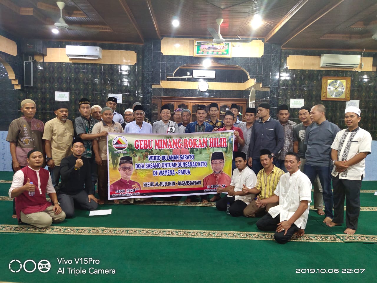 Gebu Minang Rohil Gelar Doa Bersama Bagi Korban Kerusuhan Wamena