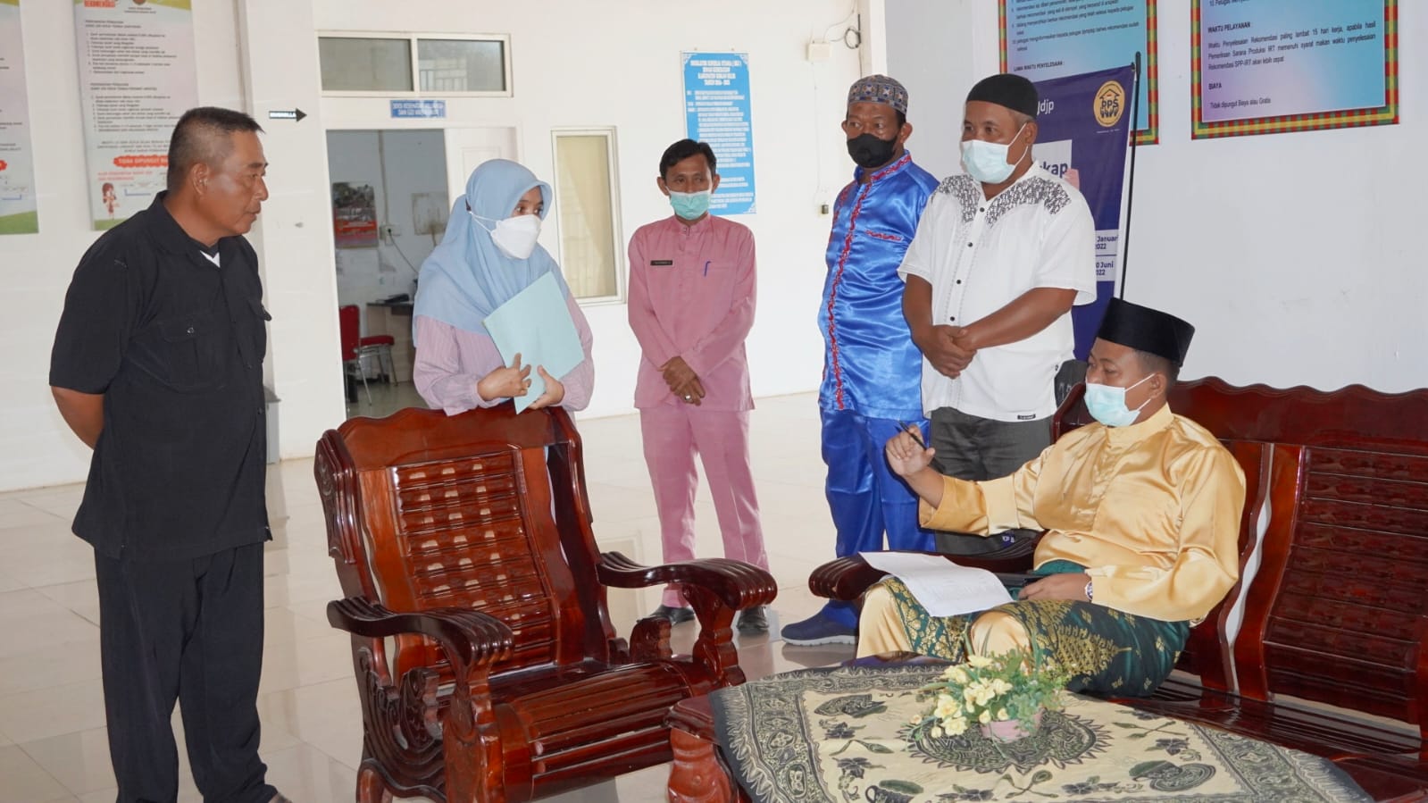 Wabup Rohil Sidak Pegawai Dinas Kesehatan