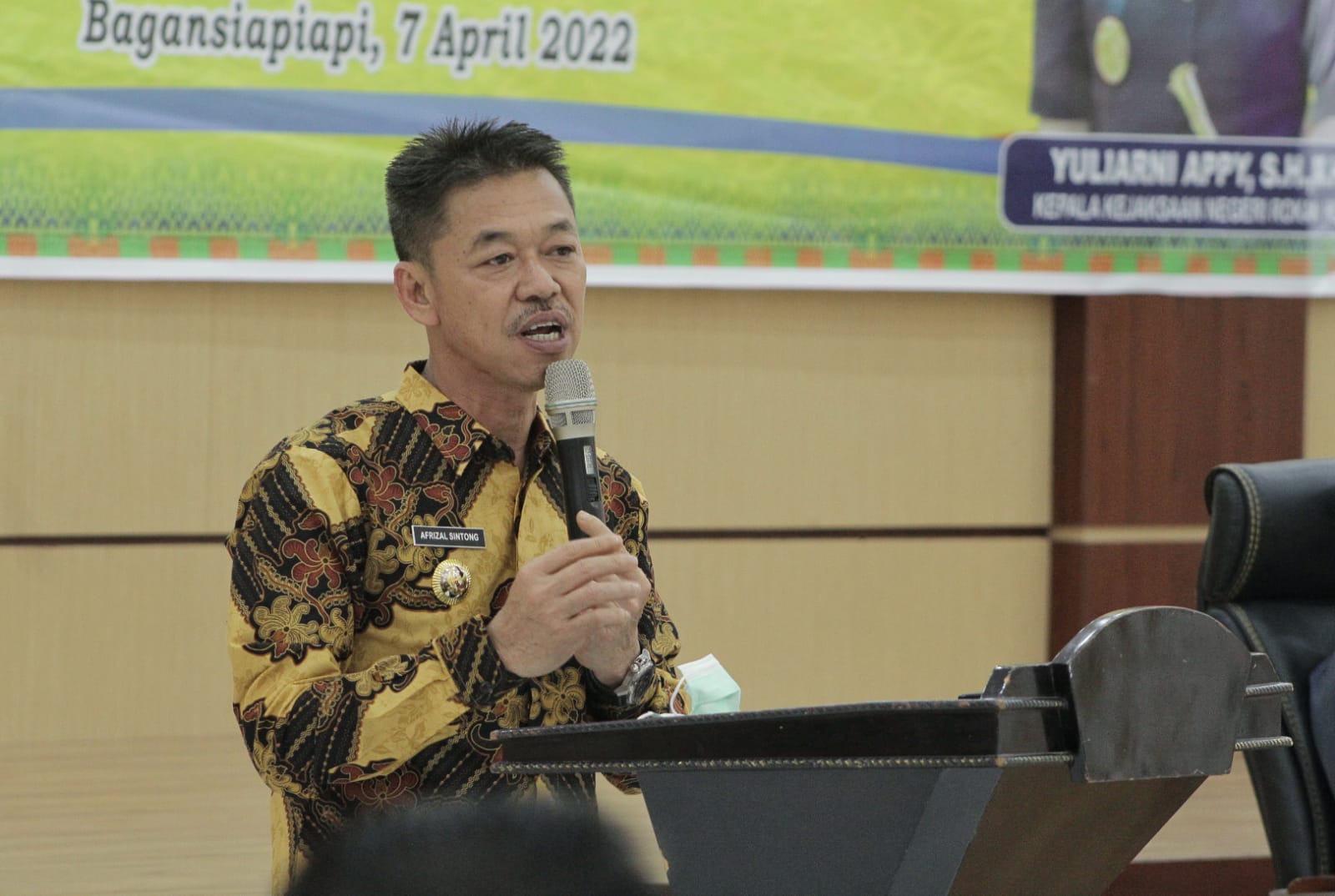 MoU Dengan Kejari, Bupati Rohil Tak Ingin ASN Terlibat Korupsi