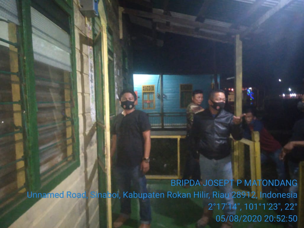 Polsek Sinaboi Sisir Lokasi Dugaan Judi Gelper di Tengah Pandemi Corona Polsek Sinaboi Sisir Lokasi Dugaan Judi Gelper di Tengah Pandemi Corona