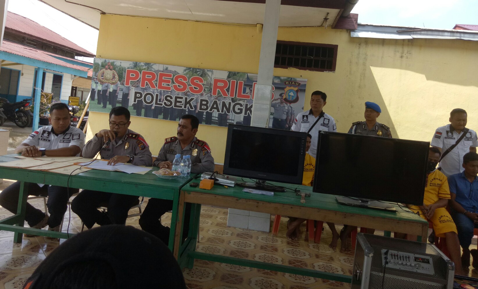 Hebat !! Aksi Residivis Pencurian Kandas Ditangan Polsek Bangko 