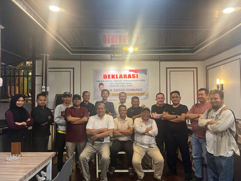 Kantongi 25 Suara Saidul Tombang Optimis Maju di Musda SPS Riau Kantongi 25 Suara Saidul Tombang Optimis Maju di Musda SPS Riau