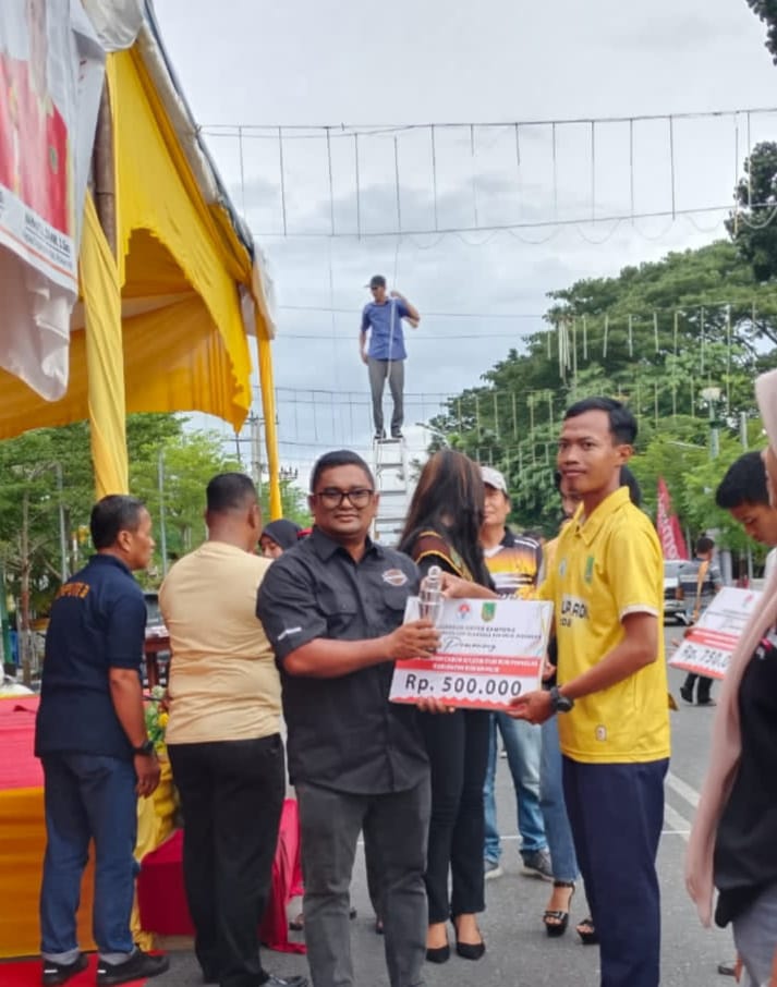 Pemenang Kejuaraan Tarkam 2024 di Rohil Menerima Dana Hadiah Melalui Transfer