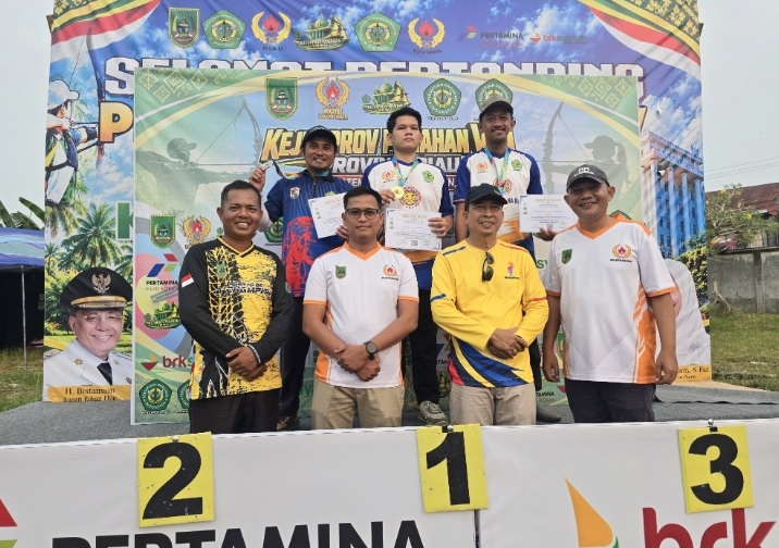 Resmi Ditutup, Pekanbaru Juara Umum Kejurprov VIII Panahan Riau di Rohil