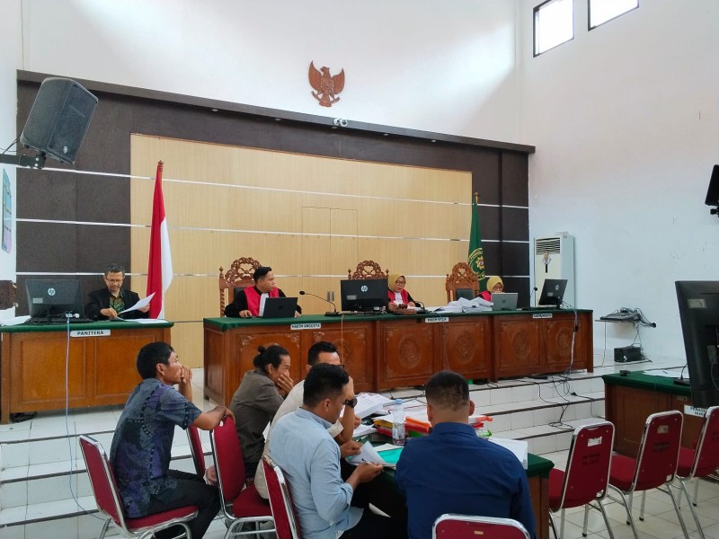 Gugatan Masyarakat Pedamaran terhadap PT JJP Kembali Disidangkan Masuk Agenda Saksi