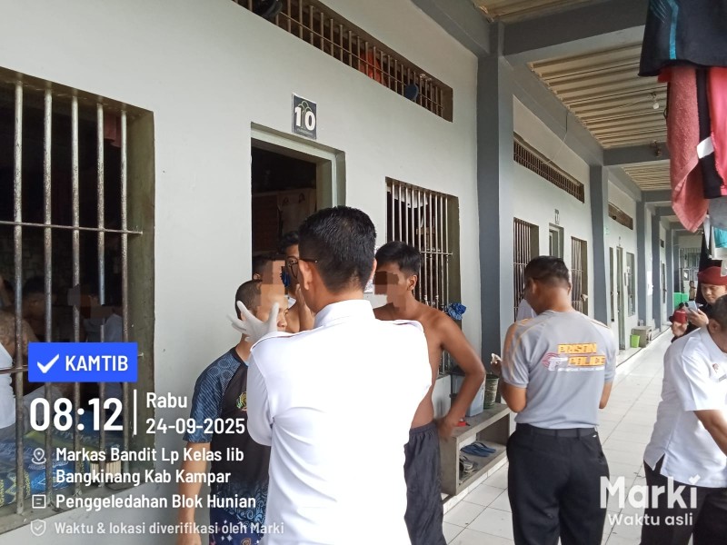 Lapas Bangkinang Laksanakan Langkah Preventif Dalam Kamtib Lapas Bangkinang Laksanakan Langkah Preventif Dalam Kamtib