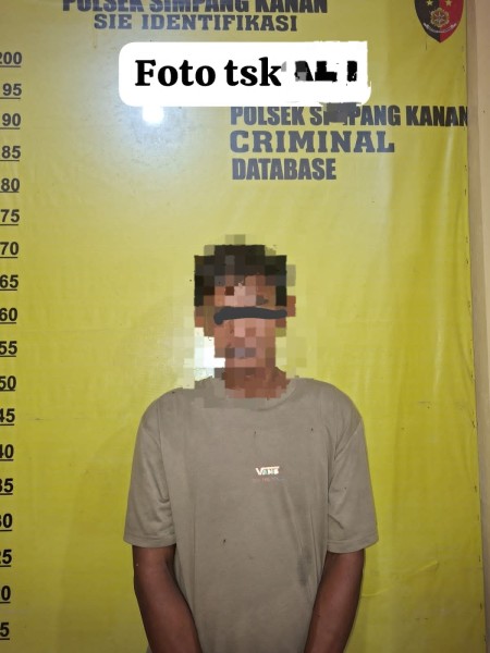 Polsek Simpang Kanan Rohil Ungkap Kasus Sabu, Satu Tersangka Diamankan