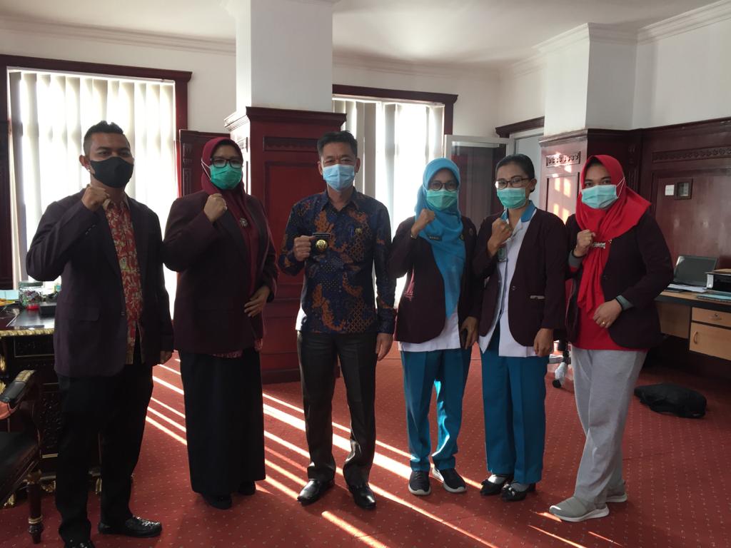Audiensi Bersama Bupati, PPNI Rohil Usulkan Penambahan Formasi Perawat