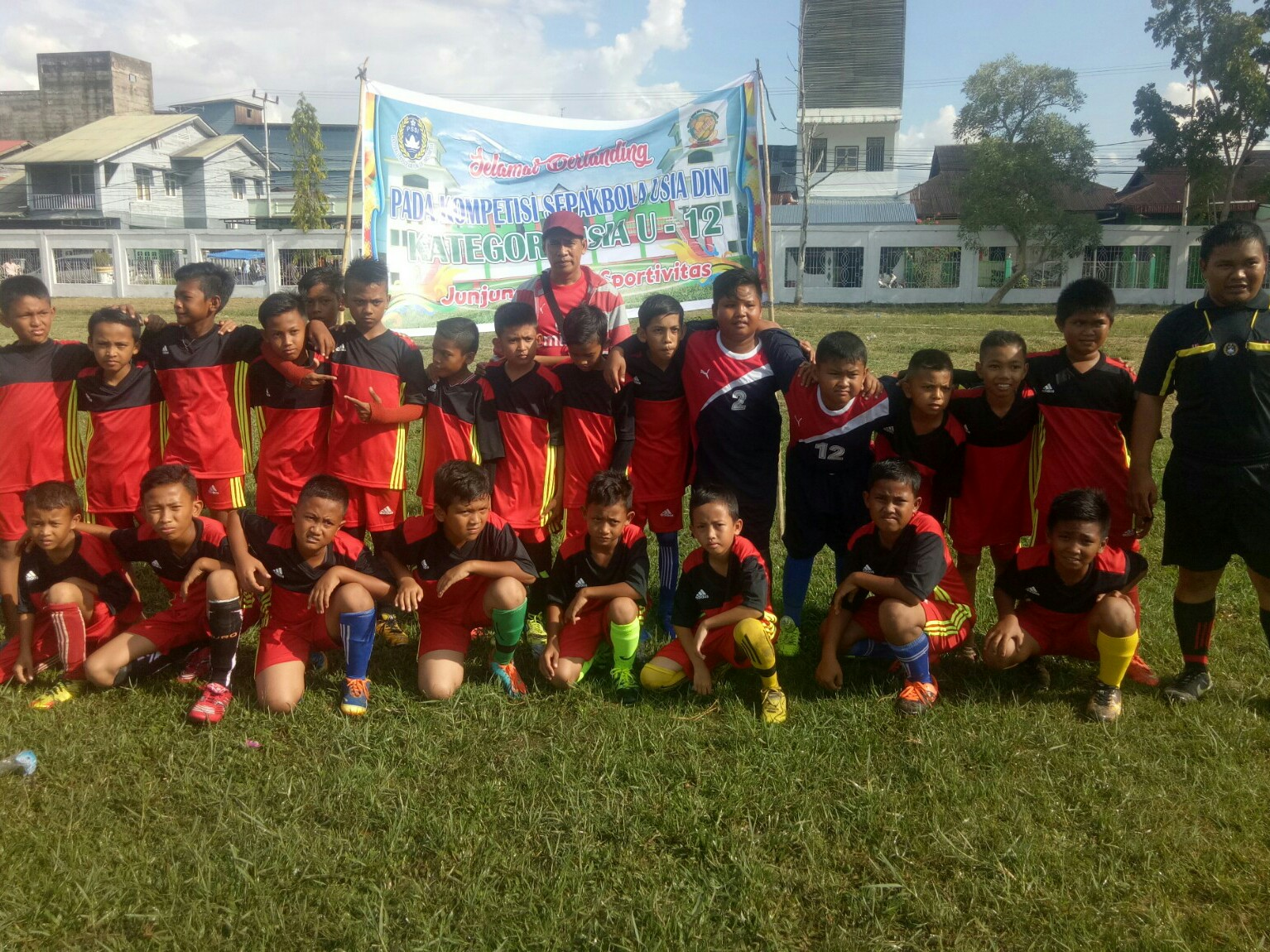 SDN 006 Bangko Rohil Ikut Kompetisi Sepak Bola U 12