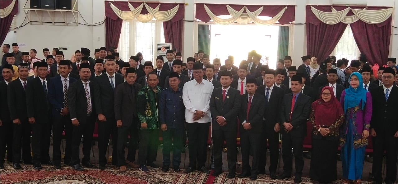 KPU Lantik 90 Anggota PPK se Rohil