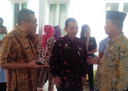 DPRD Rohil Turut Berpartisifasi Anjangsana di RSUD dr Pratomo Bersama Bupati