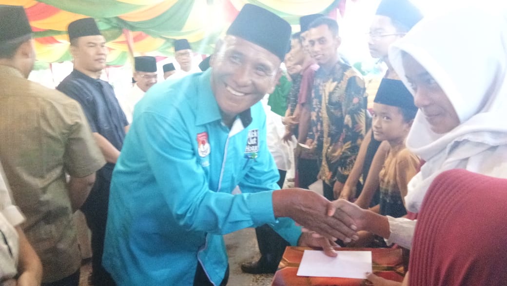DPD Persatuan Jurnalistik Indonesia Rohil Santuni 50 Anak Yatim