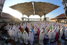 Warga Muhammadiyah Rohil Gelar Sholat Idul Adha