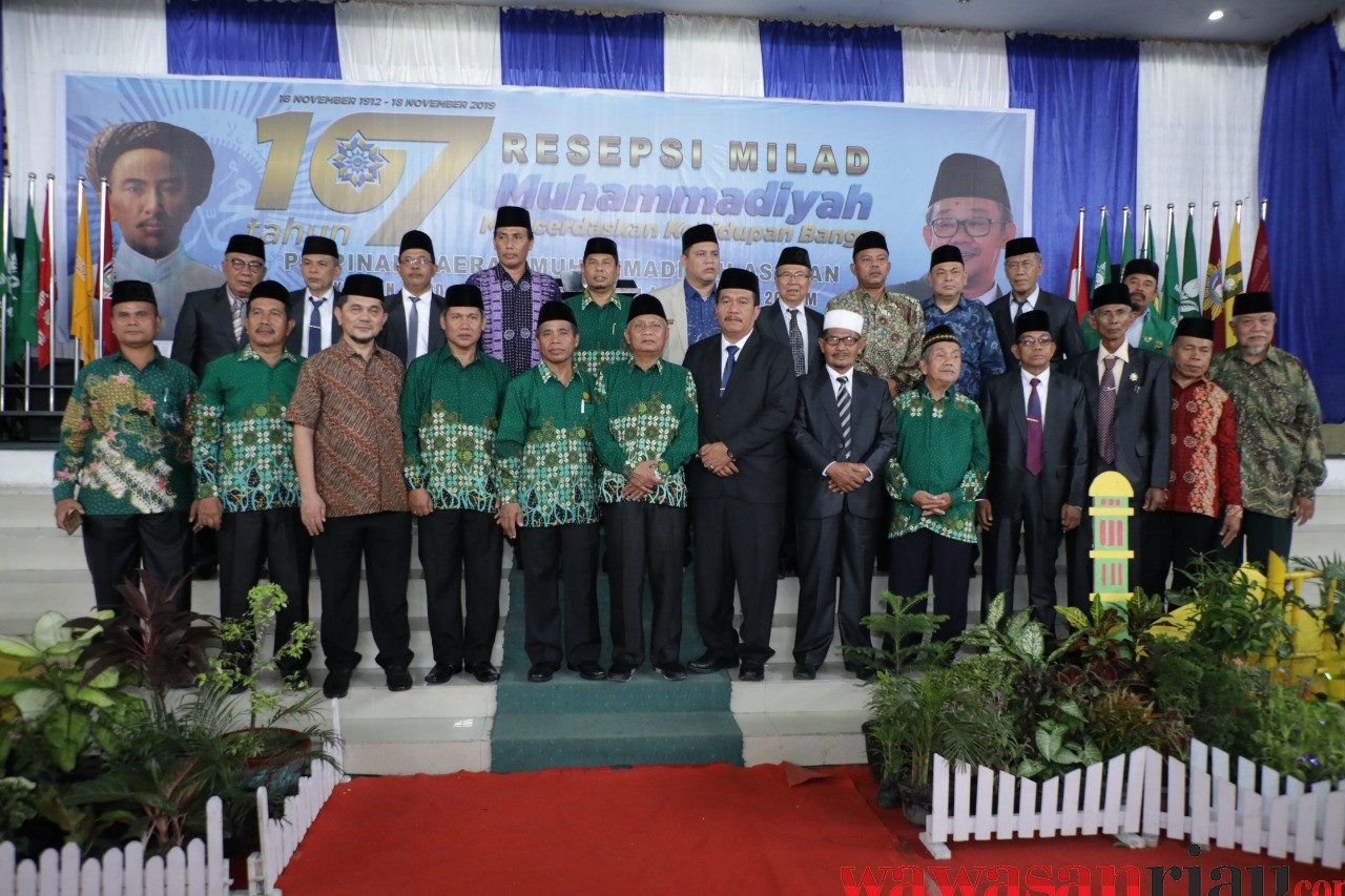 Bupati Asahan Ikut Resepsi Milad Muhammadiyah ke 107