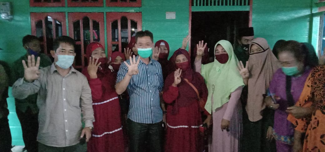 Kampanye Dialogis, Paslon AMAN Janjikan 50M Untuk Perbaikan Jalan di Palika