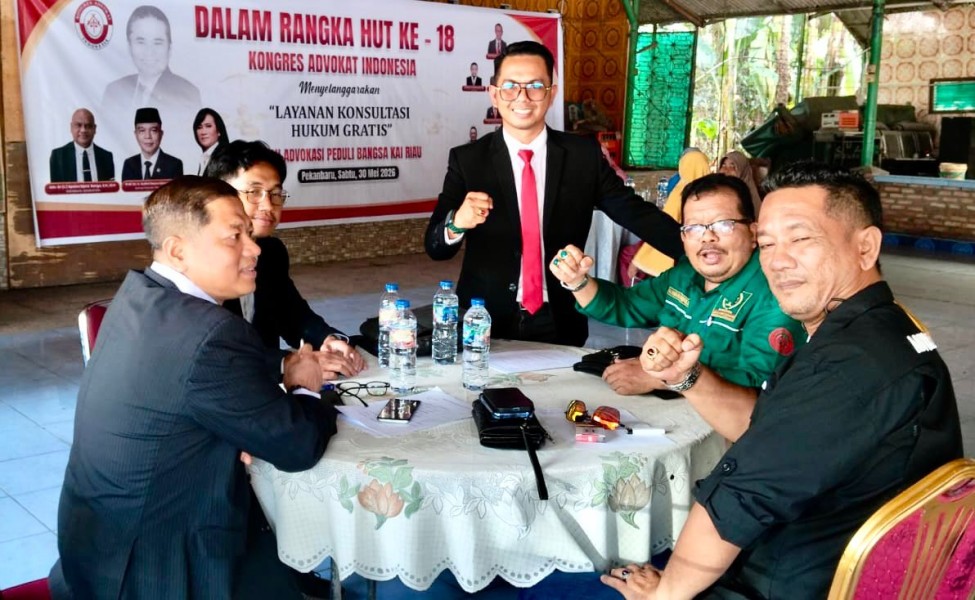 LBH PEDULI BANGSA DPD KAI RIAU BERIKAN BUKTI NYATA