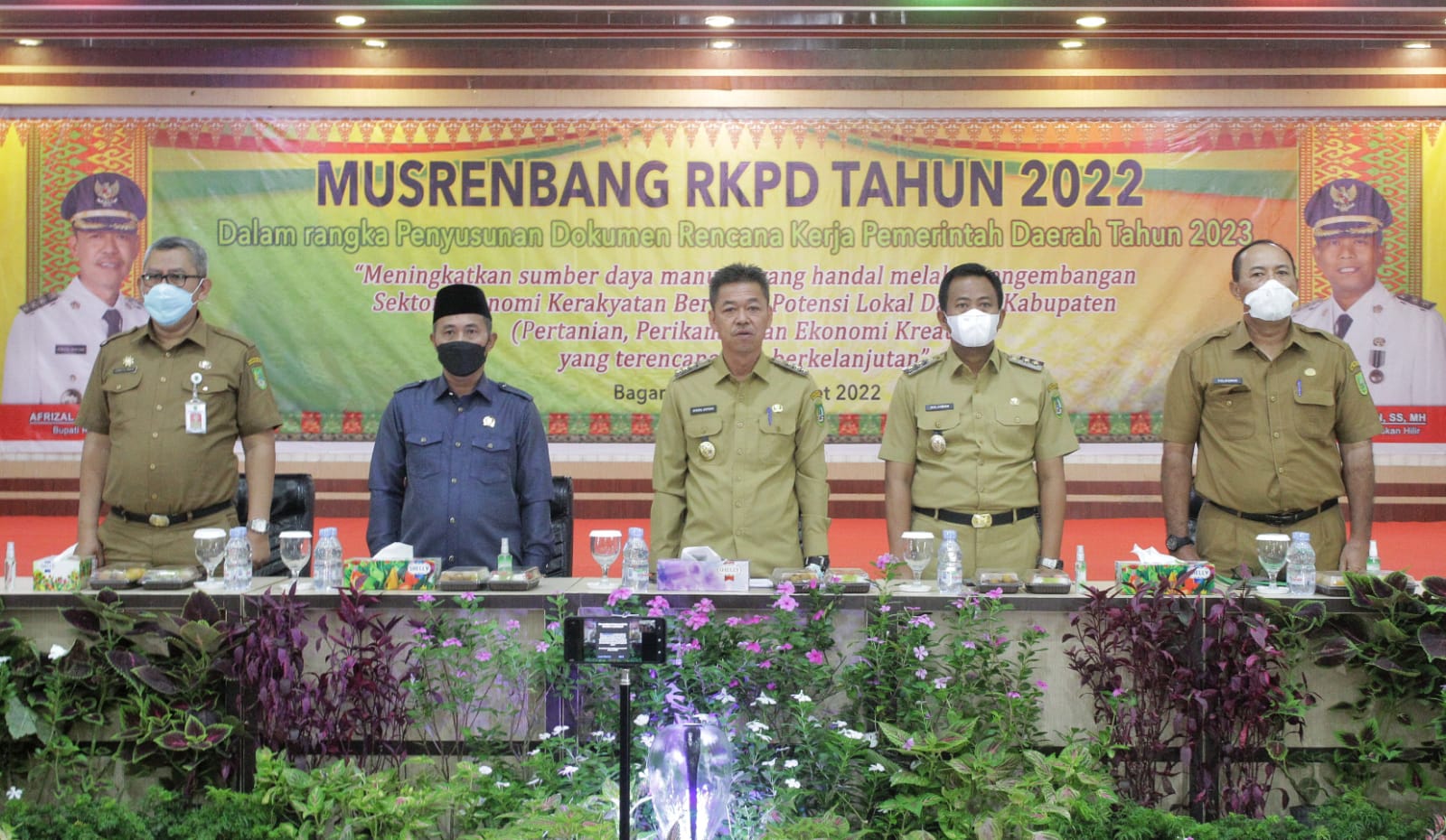 Bupati Rohil Buka Musrenbang RKPD Tahun 2022 Penyusunan Renja 2023
