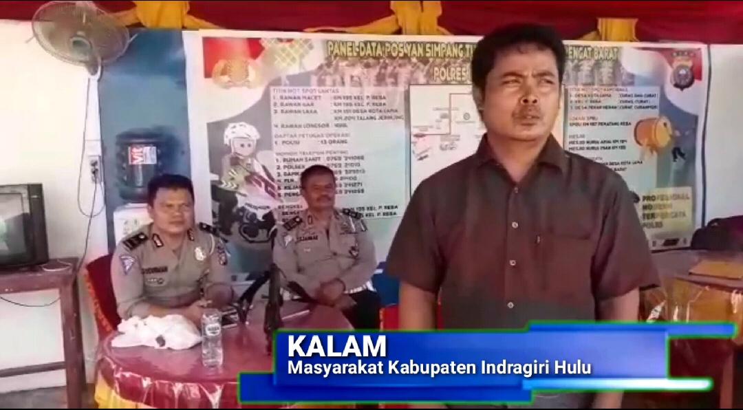 Kerja Keras Polres Inhu Amankan Arus Mudik Lebaran di Puji Masyarakat