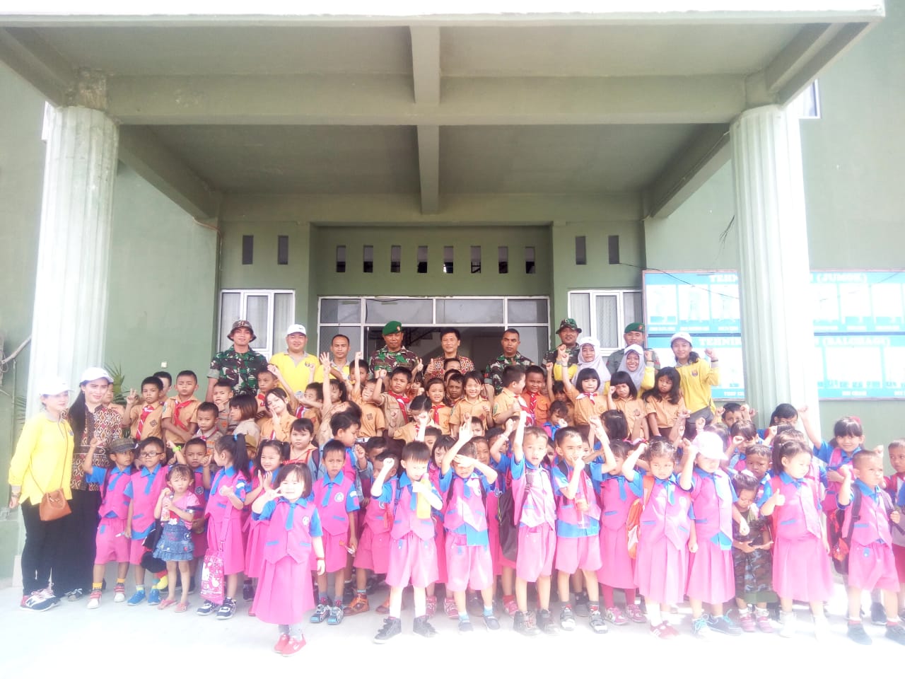 TK Setia Budi Kunjungi Makodim 0321 Rohil