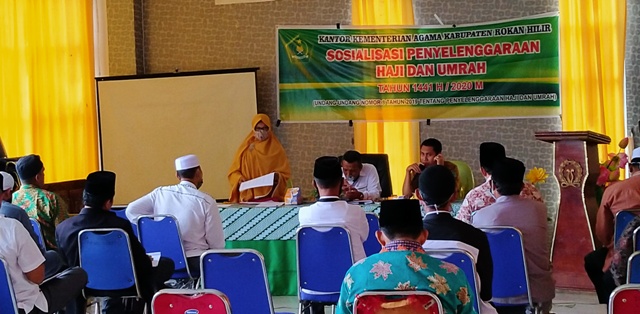 Kemenag Rohil Sosialisasikan Penyelenggaraan Haji Dan Umroh Tahun 2020 Kemenag Rohil Sosialisasikan Penyelenggaraan Haji Dan Umroh Tahun 2020