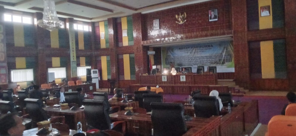 DPRD Rohil Gelar Paripurna Ranperda Rokan Hilir Hijau