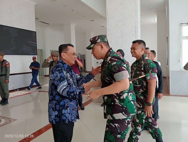 Bupati dan Wabup Rohil Terima Kunjungan Danrem 031 Wira Bima di Bagansiapiapi