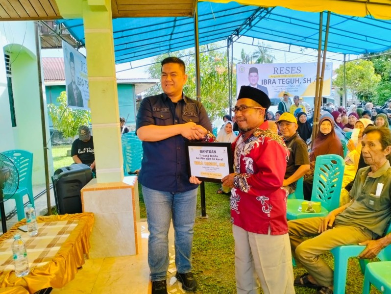 Ibra Teguh Serap Aspirasi di Kelurahan Gajah Sakti