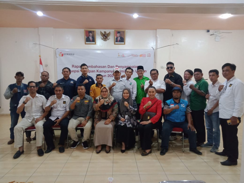 Samakan Persepsi, Bawaslu Rapat Bersama Parpol Terkait Pelaksanaan Kampanye