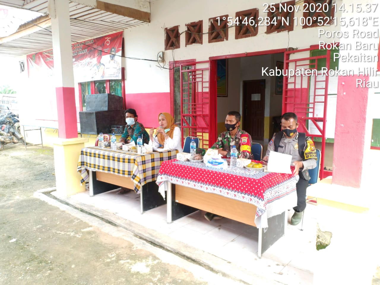 Polsek Bangko Polres Rohil Hadiri Sosialisasi Perda Bantuan Hukum Untuk Masyarakat Miskin