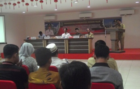 Plt Sekda Rohil Buka Rakor Penyempurnaan Kebijakan dan Pelaksanaan Operasional LPG 3 Kg