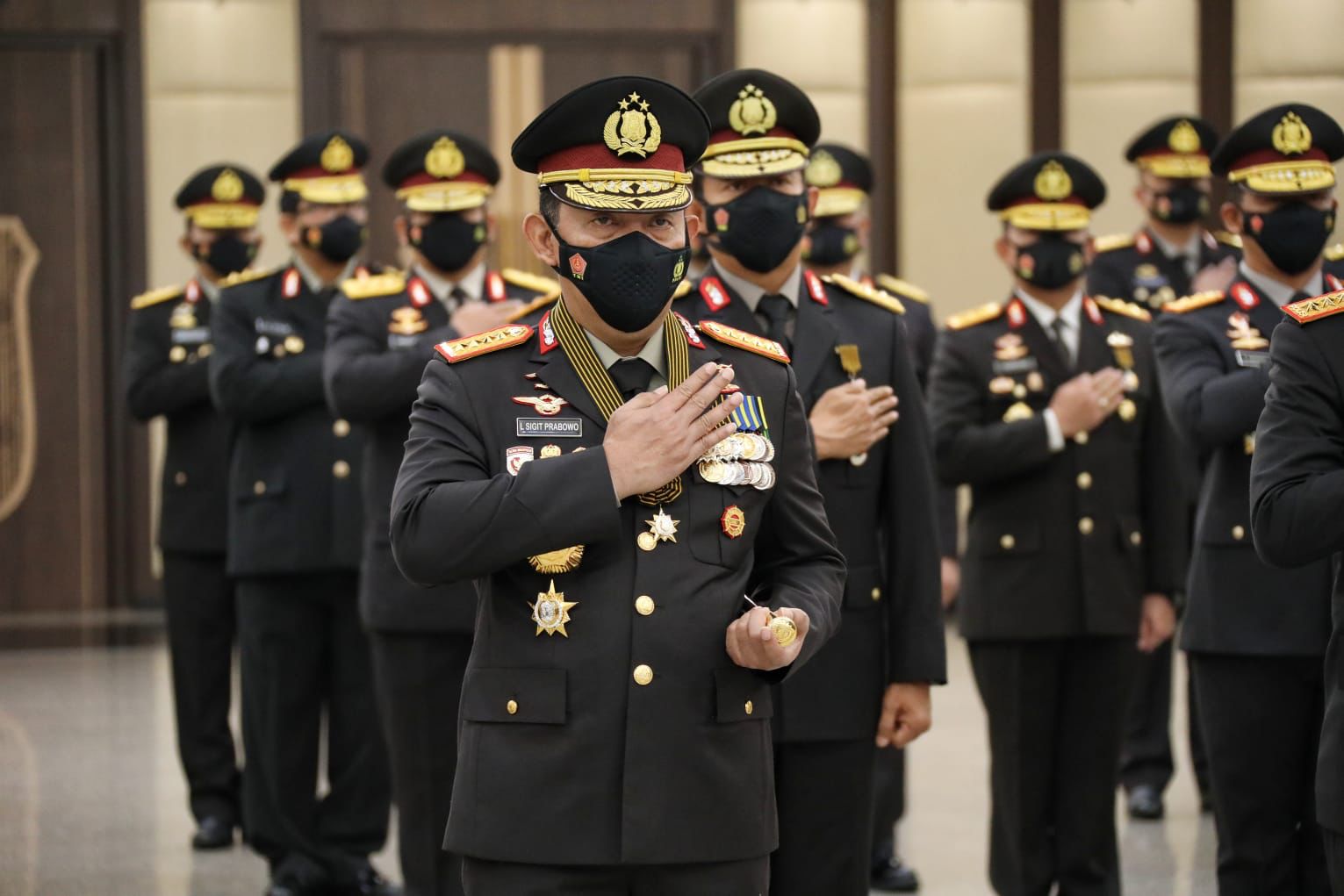 Dilantik Kapolri, Irjen Muhammad Iqbal SIK MH Resmi Jabat Kapolda Riau
