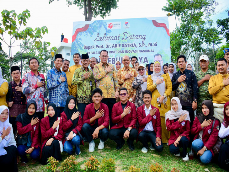 Wakil Bupati Kampar Sambut Kunker Kepala BRIN RI