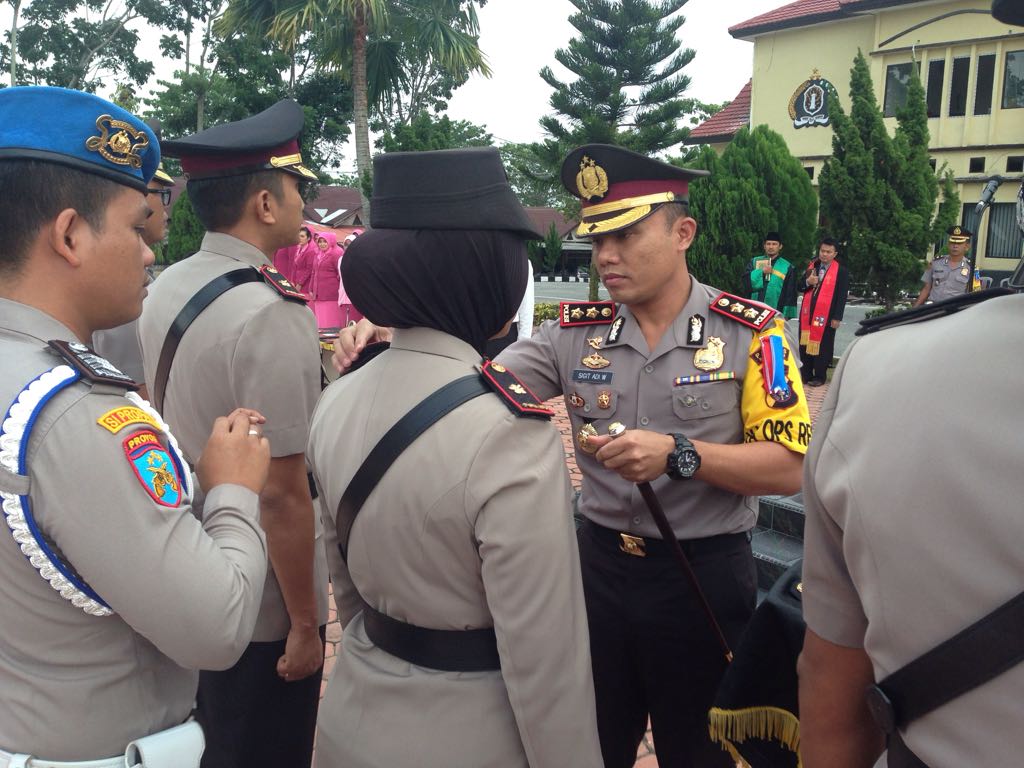 Sertijab, Polsek Bangko Dipimpin James Irianov Syaloom Rajagukguk