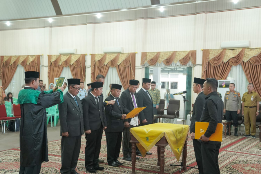 Bupati Rohil Lantik Ketua dan Pengawas Baznas Periode 2023-2028