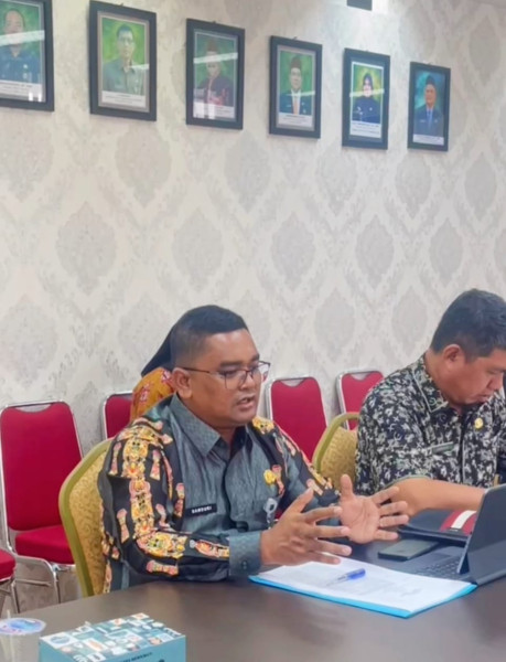 Asisten III Pemkab Rohil Gelar Koordinasi Bersama Biro Hukum Pemprov Riau Terkait Ranperbup