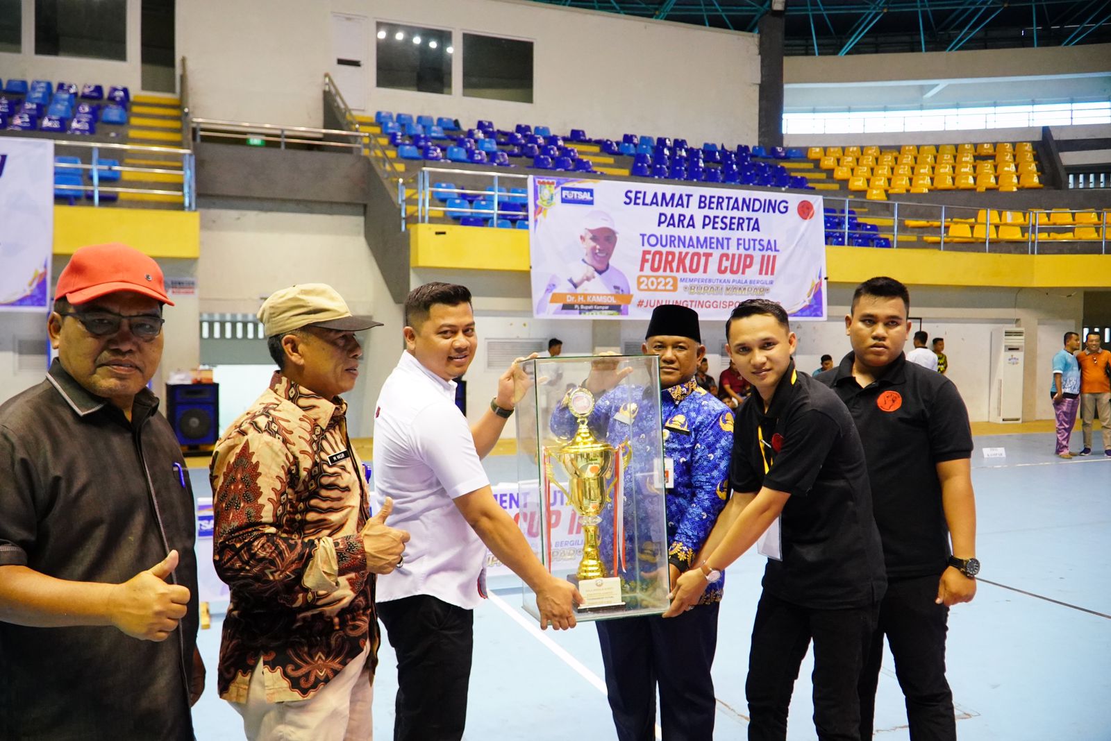 Sekda Kampar Buka  Turnament Futsal FORKOT CUP III