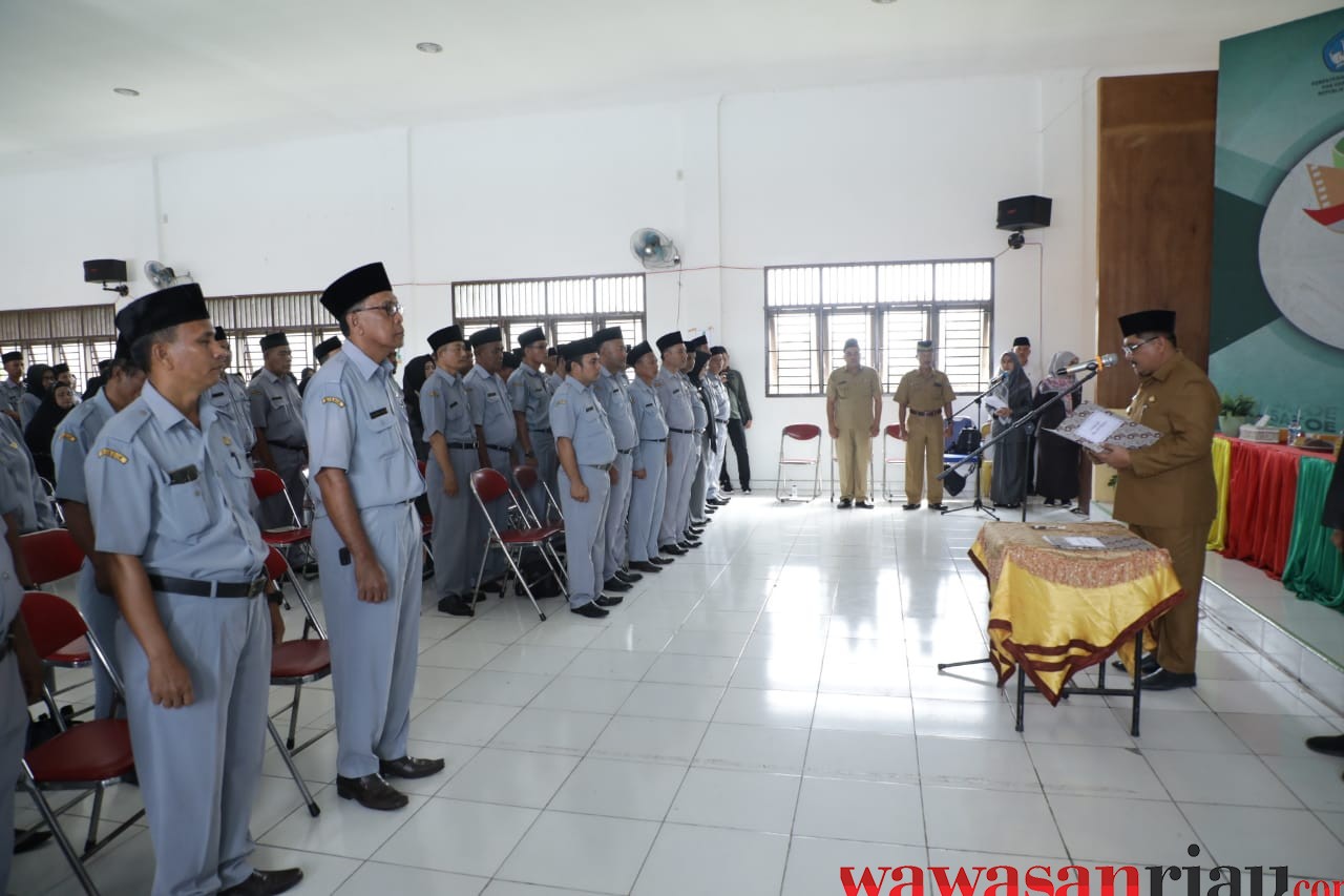 143 Kepala Sekolah Dilantik Harus Tauh Visi Misi Pemkab Asahan