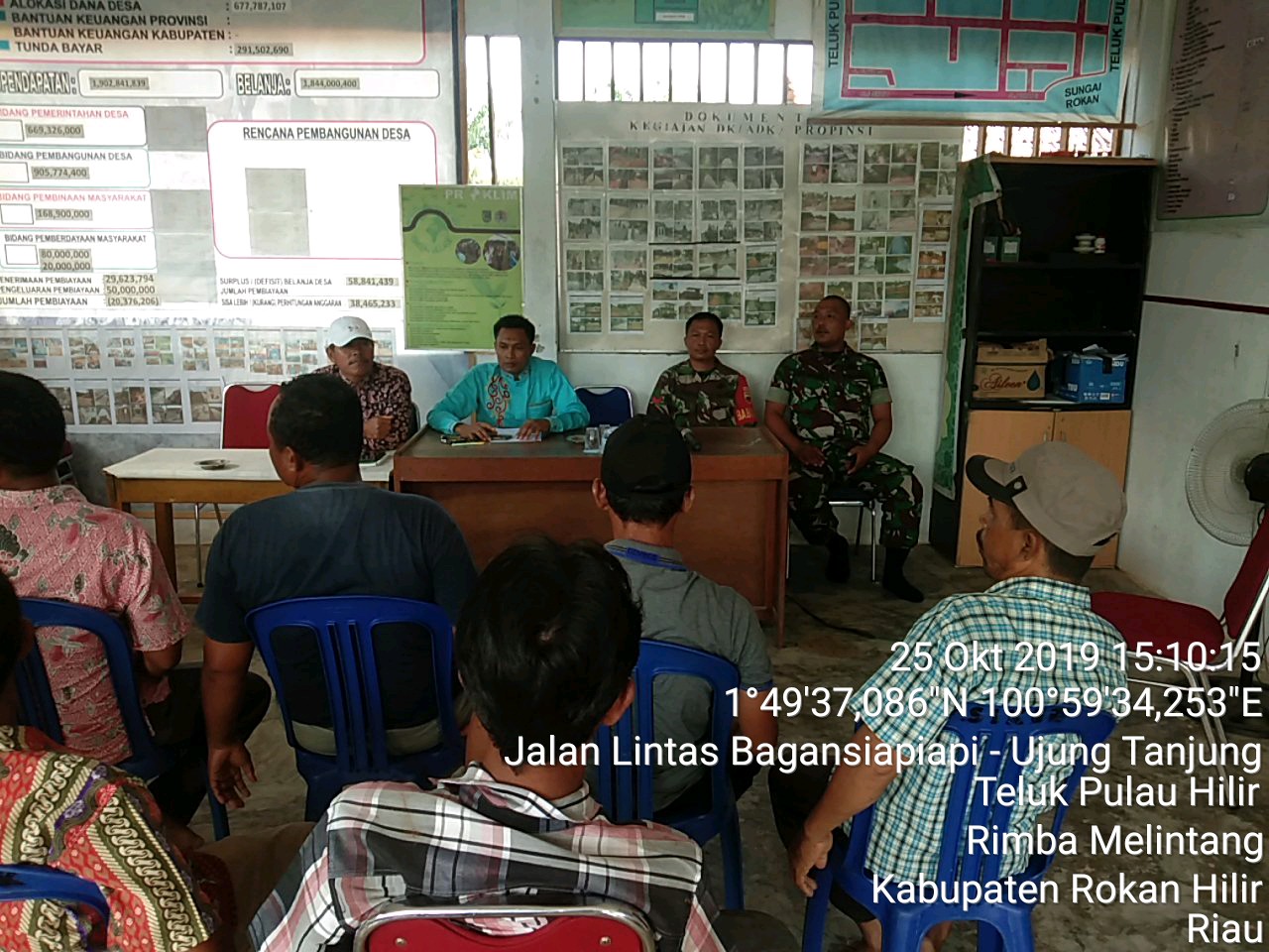 Babinsa Koramil 05|RM Hadiri Rapat Turun Semai Padi
