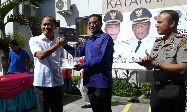 Bupati Rohil Beri Apresiasi Kegiatan Operasi Katarak Tim Lion Club