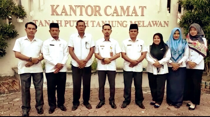 Camat Tanah Putih Tj Melawan Ucapkan Selamat HUT Bhayangkara ke-73 