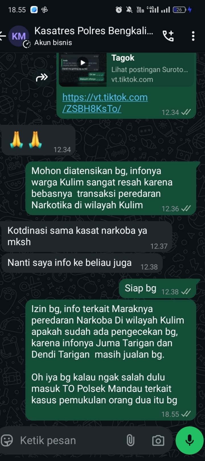 Maraknya Peredaran Sabu Dikulim, Masyarakat Minta Aparat Tindak Tegas Semua Pelaku