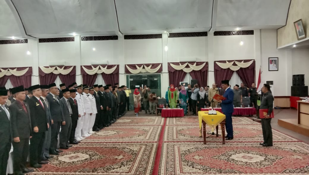 Bupati Rohil Lantik 239 Pejabat Tinggi Pratama, Administrator dan Pejabat Pengawas