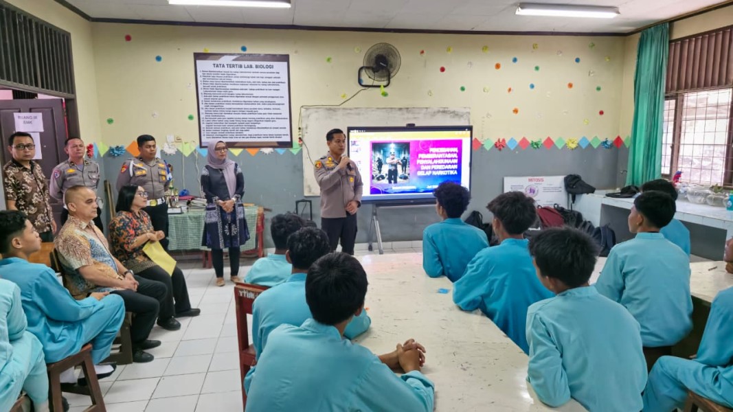 Kapolsek Bagan Sinembah Dorong SMA YAPIM Taruna Jadi Zona Bebas Narkoba