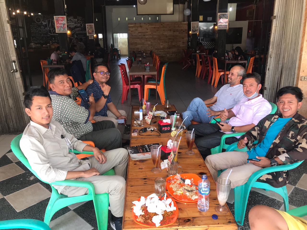 Afrizal Sintong Tatap Muka Dengan Mahasiswa Perminyakan Rohil, ini yang dibahas...