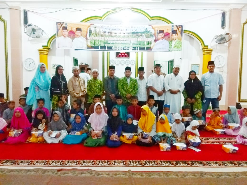 DMI Rohil Santuni Anak Yatim dan Buka Puasa Bersama